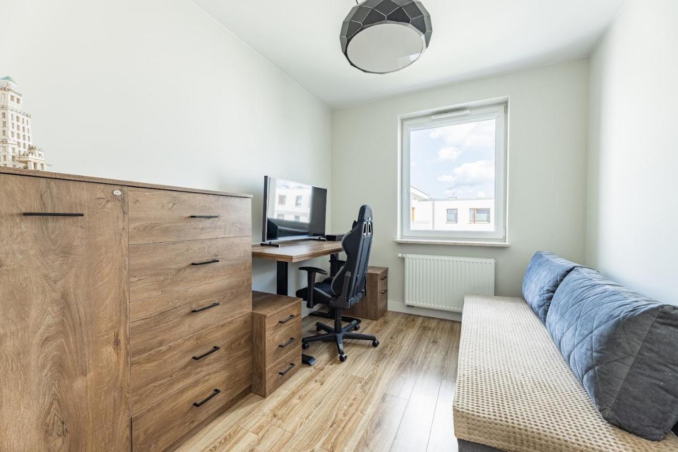 ורשה Fajny Apartament Z Parkingiem, Obok Metra. מראה חיצוני תמונה